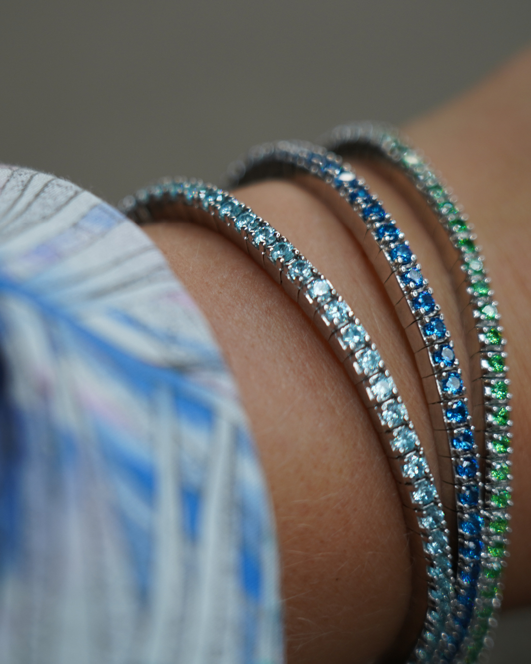 DAZZLING-COLORS FLEX Bracelet 2.5 mm