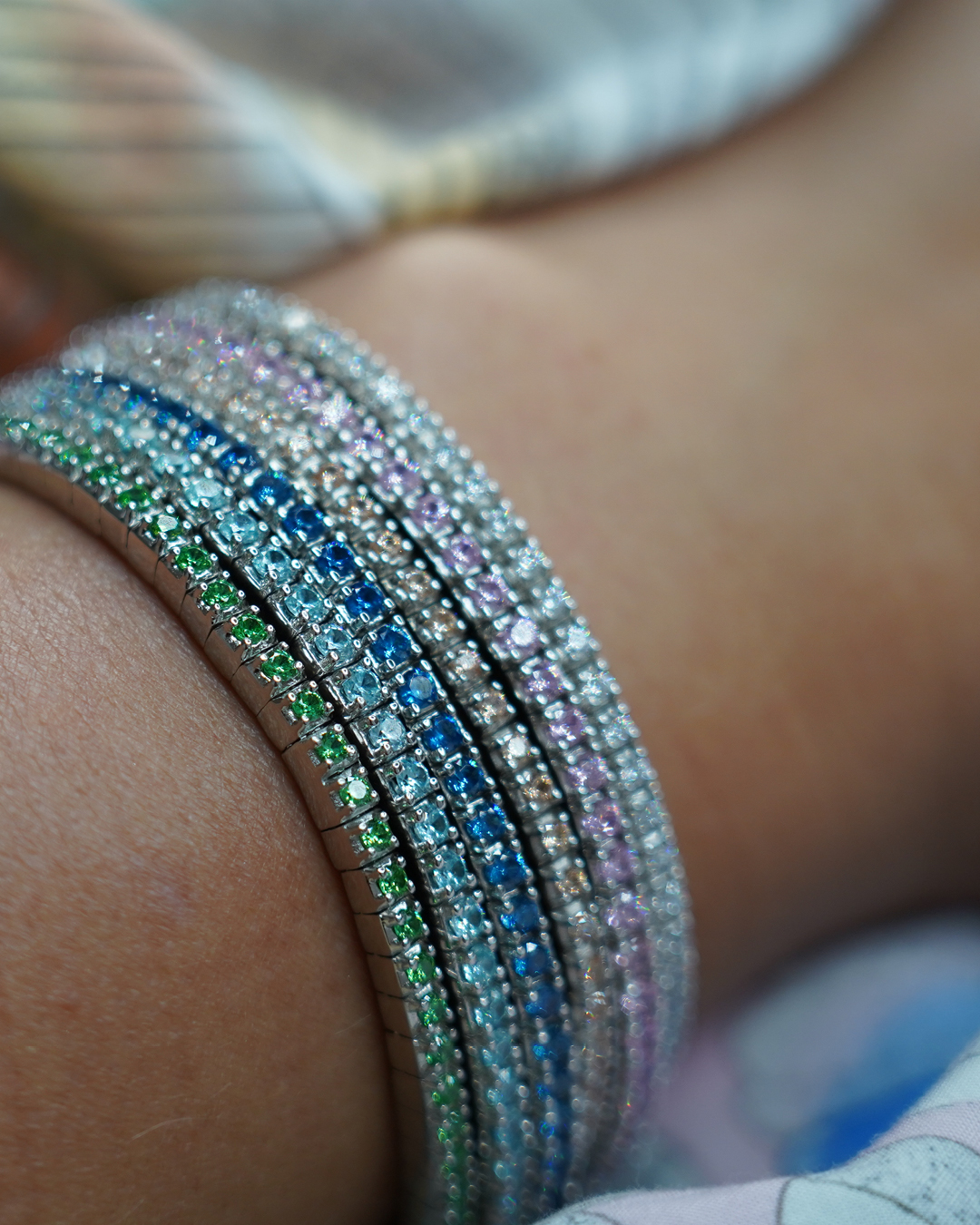 DAZZLING-COLORS FLEX Bracelet 2.5 mm