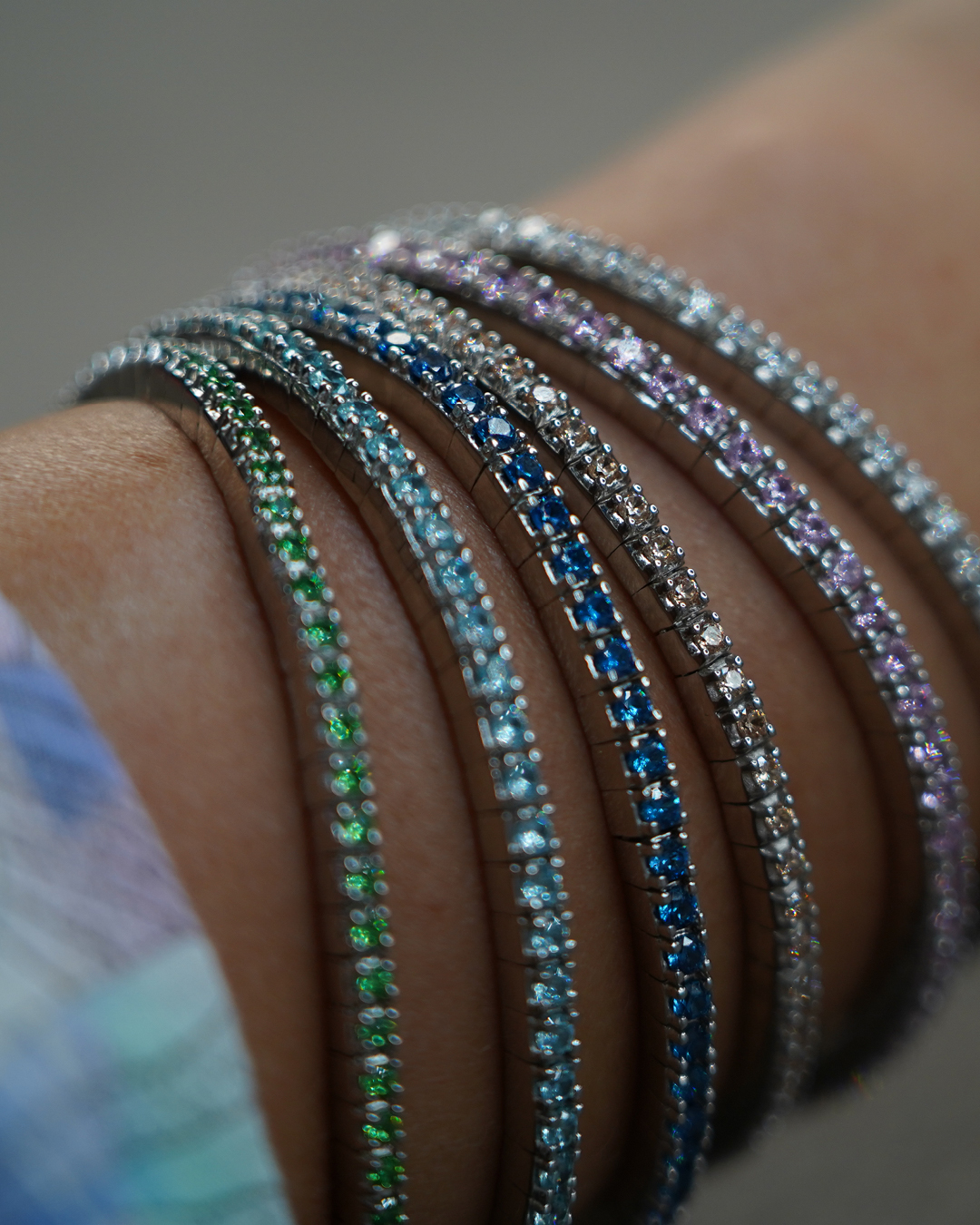DAZZLING-COLORS FLEX Bracelet 2.5 mm